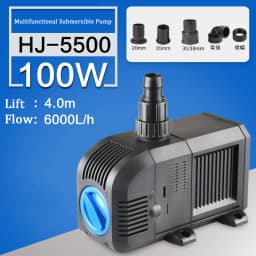 20/25/35/45/55/80/100/150W Multifunctional Submersible Pump Aquarium Fish Tank Water Pump Pond Flow Adjustable Filter Water Pump