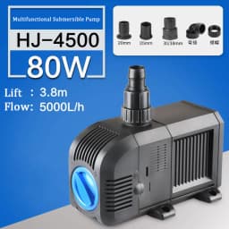 20/25/35/45/55/80/100/150W Multifunctional Submersible Pump Aquarium Fish Tank Water Pump Pond Flow Adjustable Filter Water Pump