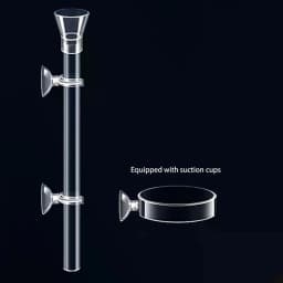 Acrylic Aquarium Feeder Tube Dish Transparent Fish Tank Shrimp Snail Shrimp Food Feeder Bowl Feeding Accessories
