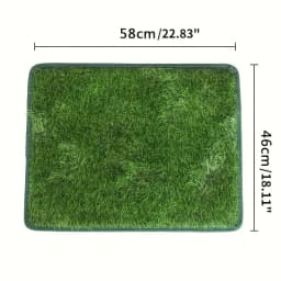 Reusable Dog Toilet Dog Lawn Carpet: Artificial Grass Rug for Dog, Dog Toilet, Training Mat, Dog Toilet for Balcony Patio Garden