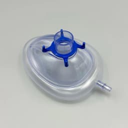 PVC Anesthesia Masks and Disposable Sterile Resuscitation Masks Suitable for Newborn and Animals of All Ages, Sizes NO.1-NO.6