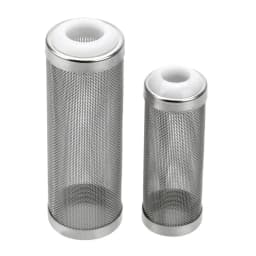 Cylinder Aquarium Inflow Inlet Filter Useful Durable Aquarium Filter Stainless Steel 12mm/16mm Water Inlet Protective Sleeve