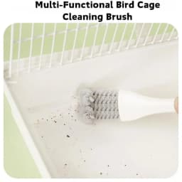 Bird Poop Remover Cleaning Brush Sanitary Cage Tool for Budgies Cockatiels Parrot Accessories NYPFJ01