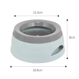Anti Spill Pet Water Bowl Non Slip Splash Proof Dog Cat Drinking Bowl No Wet Mouth Portable Travel Car Bowl For Outdoor Travel