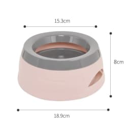 Anti Spill Pet Water Bowl Non Slip Splash Proof Dog Cat Drinking Bowl No Wet Mouth Portable Travel Car Bowl For Outdoor Travel