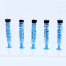 5/6Pcs 5ml Colorful Syringes with Lids for Glue, Liquid Dispensing and Measuring, Pet Food Feeding, Ink Refills, Etc., Yellow, B