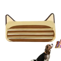 Cat Food Pouch Squeezer Reusable Kitten Treats Extruder Cat Bar Treats Scraper for Kitten Yard Park Walking Home Indoor Outdoor