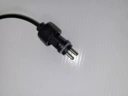 2-Pin 12V Underwater LED Light Ring for Fountain Fish Pond Water Garden 6-LED Replacement Lighting Adapter