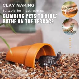 Practical Decorative Ceramic Fish Spawning Cave Breathable Red Shrimp Hideout for Aquarium Breeding & Decor