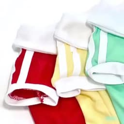 Summer Pet Sport Polo T-Shirt Soft Breathable Stripe Sleeve Clothes for Cats Small Dogs Kitten Puppy