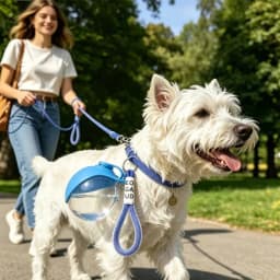Pet Dogs Cat Drinking Bottle Plastic with Lanyard Outdoor Foldable Water Dispensers Leak-proof Compact Travel Pet Water Bottle