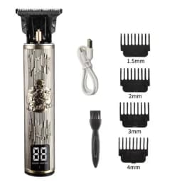 NewProfessional Hair Trimmer Digital USB Rechargeable Hair Clipper for Men Haircut Hair Cutter Barber Machine Men Trimmer Shaver