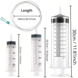 1 Set of Syringe Type Car Water Suction/Injection Dual-Use Automotive Tools, Which Can Be Used to Suction/Inject Engine Oil