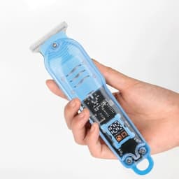 2026 New Transparent Body Electric Hair Clipper Professional Trimmer USB Rechargeable Hair Cutting Machine For Men