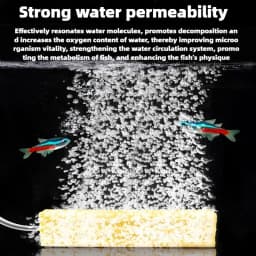 Nano bacteria house fish tank filter material fish pond water purification system nitrification culture bottom filter material