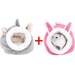 Hamster House Guinea Pig Hamster Cotton House Pet Bed House Small Animal Nest Winter Warm For Rodent/Guinea Pig/Rat/Hedgehog