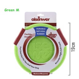 Dog Flying Disc Silicone Game Flying Discs Non-Slip Soft Anti-Chew Dog Toy Puppy Training Interactive Dog Supplies 15/19/23cm