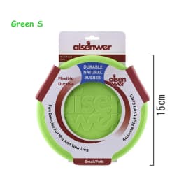 Dog Flying Disc Silicone Game Flying Discs Non-Slip Soft Anti-Chew Dog Toy Puppy Training Interactive Dog Supplies 15/19/23cm