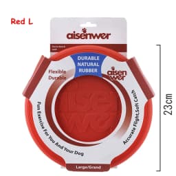 Dog Flying Disc Silicone Game Flying Discs Non-Slip Soft Anti-Chew Dog Toy Puppy Training Interactive Dog Supplies 15/19/23cm