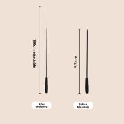 Extended Telescopic Cat Stick Cat Toys 1.8m Scratch Resistant Pet Accessories Telescopic Fishing Rod with Feather for Active Cat