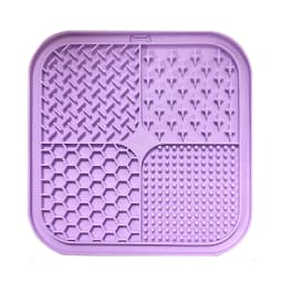 1PC-Silicone pet lick mat; pet slow feed bowl pad with suction cup; lick mat to prevent choking
