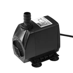 220V Black Submersible Water Pump Submersible Ultra-Quiet Fountain Pump with Suction Cup Mini Ponds Fountains Fish Pond Aquarium