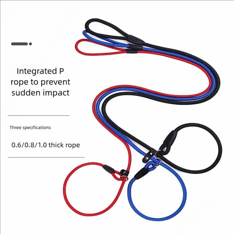 Quality Pet Dog Leash Rope Nylon Adjustable Training Lead Pet Dog Leash Dog Strap Rope Traction Dog Harness Collar Lead