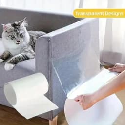 1pc 3/2m Transparent Accessories for Cats Furniture Protection Cover Anti-scratch Cats Sofa Self-adhesive Cat Supplies Pet