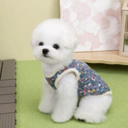 Puppy Floral Vest Pet Clothing Dog Fleece Coat for Dogs Jackets for Small Dogs Winter Jacket for Pet Luxury Clothes XGMY05