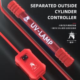 110-220V Timing Aquarium UV Sterilizer UV Lamp for Aquarium Fish Tank Lamp Diving Sterilization Lamp Fish Pond Aquarium UV