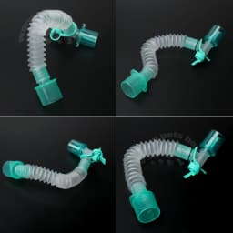 Sterile Anesthesia Breathing Circuit Thread Extension Tube Retractable Suction Tube Multifunctional L-shaped Rotary Joint