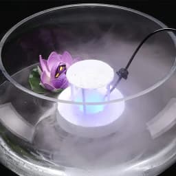 Floating Mist Dispenser Mini Mist Maker Buoy Floating Sprayer Fogger Atomizer Accessories Water Fountain For Pool Pond Fish Tank