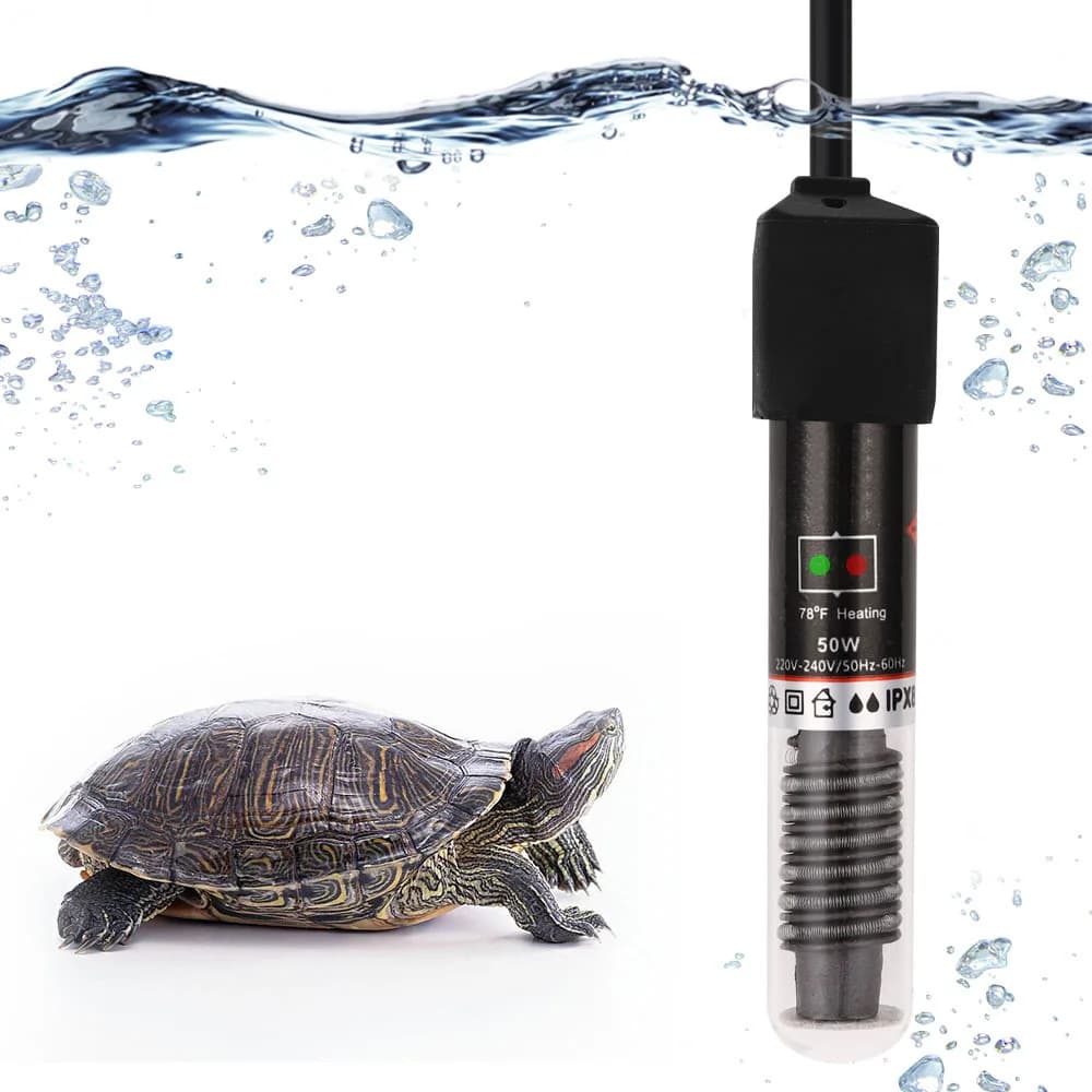 Mini Heating Rod 26°C Intelligent Constant Temperature Turtle Tank Aquarium Ultra-Short Glass Heating Rod Fish Tank