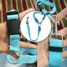 1PC Pet Car Seat Belt Nylon Lead Leash Backseat Safety Belt Adjustable pet collars dog collar cat collar