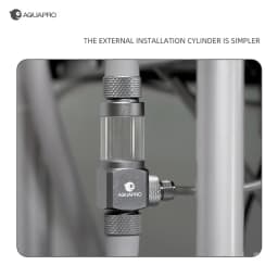 AQUAPRO External CO2 Atomizer Sprayer Aquarium Fishing Tank Diffuser Filter Bucket Accessories Equipment Akvarium Terrarium