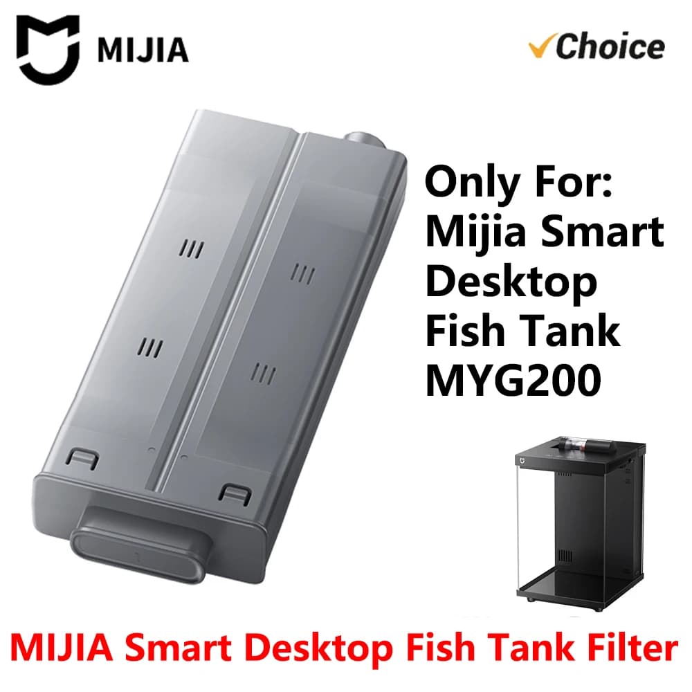 NEW Original MIJIA Smart Desktop Fish Tank Filter Multilayer Filtration Reduce Harmful Substances Filter for Fish Tank MYG200
