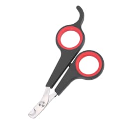 Bird Nail Clipper Parrot Nail Scissors Pet Bird Parrot Small Animals Accessory Grooming Tool Nail Scissors Clipper Black and Red