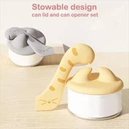 New Cet Canned Sealed Lid for Cats Canned Cat Food Spoon Fashionable and Comfortable Pet Dog Canned Seal Fresh-Keeping Lid Spoon