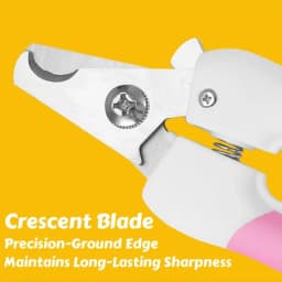 Curved Blade Pet Nail Clippers – Large & Small Sizes with Comfort-Grip Handle, Safe Trimming Tool for Big Dogs and Cats Grooming