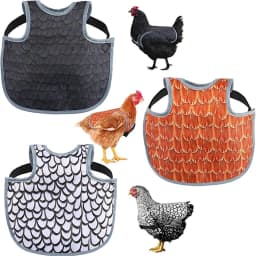 Chicken Saddle For Hens Adjustable Strap Chicken Saddle Breathable Full Coverage Feather Protection Poultry Accessories