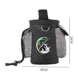 Portable Pet Training Waist Bag Puppy Training Treat Outdoor Puppy Reward Waist Bag Pet Snack Food Container Dog Accessories