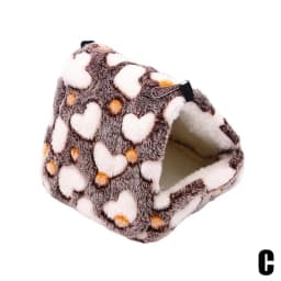Warm Hamster House Soft Beds And Houses Rodent Cage For Hamster Hedgehog Squirrel Rats Cotton Guinea Pig Accessories Animal