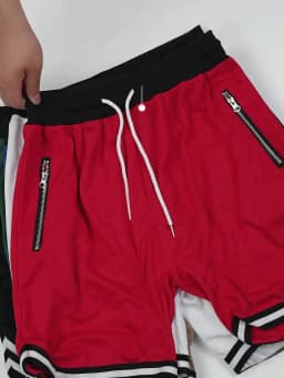 Summer New Men's Sports Fitness Shorts Men Basketball Game Training Running Casual Loose Quick-Drying Five-Point Pants