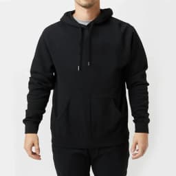 2025 Men's Solid Color Hooded Sweaters Men's Warm Wool Sweater Fashionable Street Clothing Loose Breathable Jersey Brand Hooded