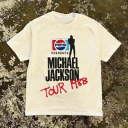 2026 New MJ Michael Jackson 1988 Tour Graphic Cotton T-Shirt High-Quality Summer Men's Clothing Women's Vintage Fashion T Shirt