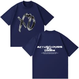 The Weeknd After Hours Til Dawn 2026 Tour PrintT Shirt Men Women Hip-hop T-shirt Summer Short-sleeved Gothic Punk T-shirts Tops