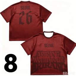 2026 New Arirang Tour City 3D Print T-shirt Summer Fashion Casual Breathable Mesh Short Sleeve Tops Family Matching Outfits
