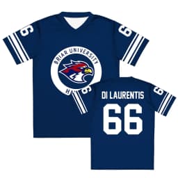 Off Campus Briar University Jersey Graham 44 22 DI LAURENTIS 66 Tucker46 T-shirt V-neck Short Sleeve Men Women Tees 3D Print