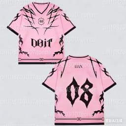 Do It Unisex Jersey 2026 KPOP Concert Sport Casual Tshirt Fan Gift Bangchan Felix Streetwear Oversize Short Sleeve Men's T-shirt