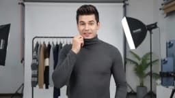 Autumn Winter Mens Turtleneck Sweaters Casual Thermal Long Sleeve Slim Fit Pullovers Stretch Basic Tops Sweatshirt Jumper TShirt